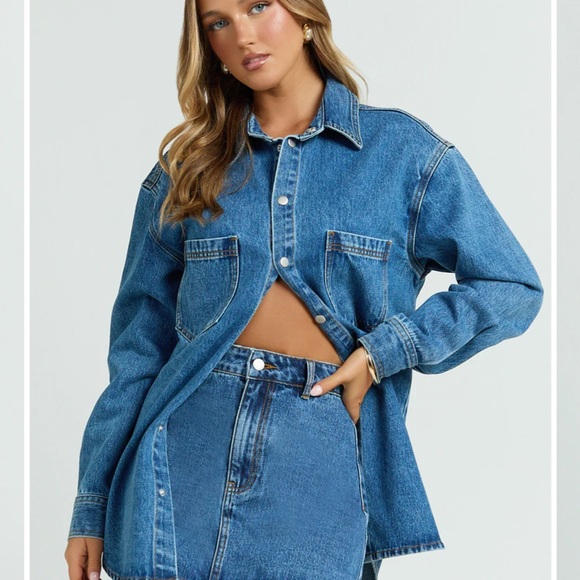 SHOWPO DENIM SHIRT - Picture 2 of 11